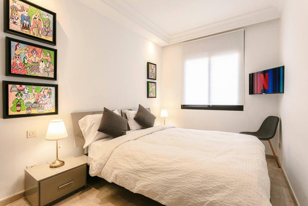 Sculpted Serenity - Marrakech Centre Appartement *